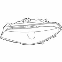 OEM 2017 BMW 535i GT xDrive Left Headlight - 63-12-7-262-727