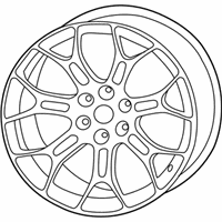OEM Dodge Viper Aluminum Wheel - 1WR18JXYAA