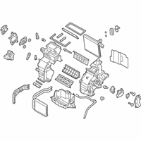 OEM 2013 Hyundai Veloster Heater & Evaporator Assembly - 97205-2V050