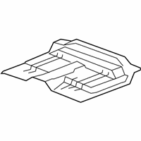 OEM 2014 Chevrolet Silverado 2500 HD Rear Floor Pan - 20902702