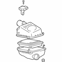 OEM 2009 Scion tC Air Cleaner Assembly - 17700-28331