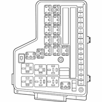 OEM 2005 Dodge Ram 1500 Module-Power Distribution - 68005479AB