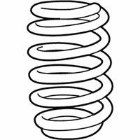 OEM 2021 Chrysler 300 Front Coil Spring - 5168883AC