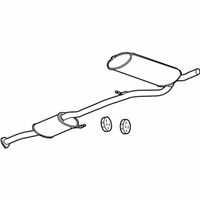 OEM Saturn Muffler & Pipe - 25972190