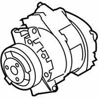 OEM 2012 BMW X5 Air Conditioning Compressor - 64-52-9-185-146
