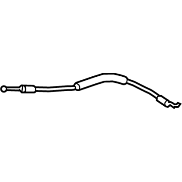 OEM 2016 Toyota Mirai Lock Cable - 69750-62010