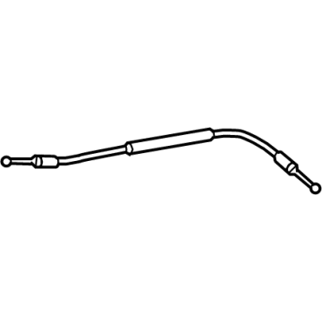 OEM 2016 Toyota Mirai Lock Cable - 69710-62010