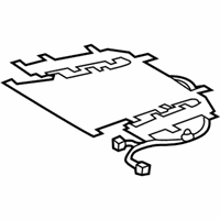 OEM 2012 Toyota Camry Heater Assembly, Seat - 87510-06091