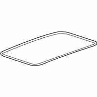 OEM Chevrolet Traverse Glass Weatherstrip - 84136408