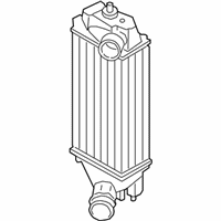 OEM Ford Fiesta Intercooler - C1BZ-6K775-E