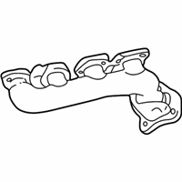 OEM 2004 Lexus SC430 Exhaust Manifold Sub-Assembly, Right - 17104-50160