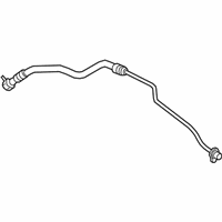 OEM BMW Transmission Oil Cooler Line, Return - 17-22-2-284-698