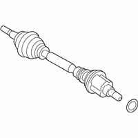 OEM 2013 Ford Fusion Axle Assembly - DG9Z-3B437-A