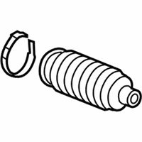 OEM 2011 Acura TL Dust Seal Set, Tie Rod - 53537-TK4-A01