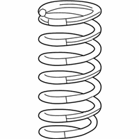 OEM Acura TLX Spring, Rear - 52441-TZ3-A01