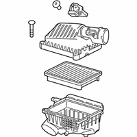 OEM 2016 Chevrolet Spark Air Cleaner Assembly - 42495077