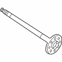 OEM 1993 GMC K3500 Rear Axle Shaft - 26010417