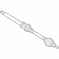 OEM 2013 Lincoln MKZ Axle Assembly - DP5Z-3B436-A