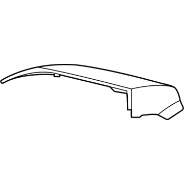 OEM 2022 Hyundai Elantra Scalp-O/S RR View Mirror, Lh - 87616-AB000
