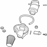 OEM 2010 Ford Mustang Air Cleaner Assembly - AR3Z-9A600-B