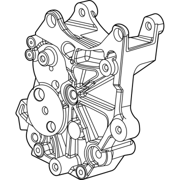 OEM 2020 Chevrolet Silverado 2500 HD Mount Bracket - 12700411