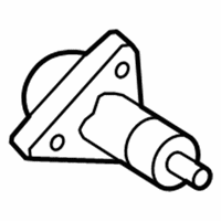OEM Mercury Lock Cylinder - 6W3Z-5443262-A