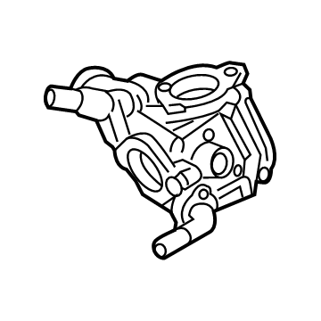OEM GMC Sierra 3500 HD EGR Valve - 12641304