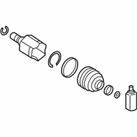 OEM Hyundai Santa Fe Sport Joint Kit-Front Axle Differential Side RH - 49582-4Z631