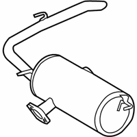 OEM 2020 Toyota Sienna Muffler & Pipe - 17430-0P531