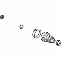 OEM 2011 Acura RL Boot Set, Inboard - 44017-SJA-000