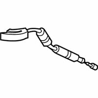 OEM 2008 BMW Alpina B7 Bowden Cable Left - 51-21-7-024-643