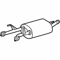 OEM 2012 Toyota Tundra Muffler & Pipe - 17420-0S010