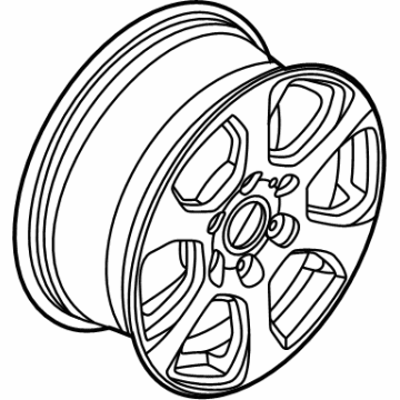 OEM 2021 Ford Bronco WHEEL ASY - M2DZ-1007-M