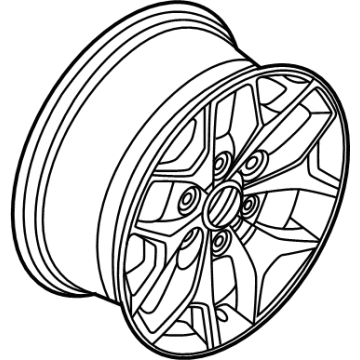 OEM 2022 Ford Bronco WHEEL ASY - M2DZ-1007-N