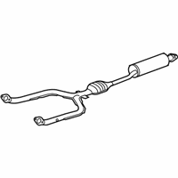 OEM Lexus GS430 Front Exhaust Pipe Assembly - 17410-50430