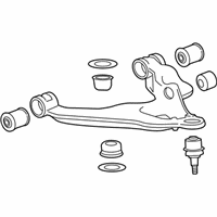 OEM 2017 GMC Sierra 2500 HD Lower Control Arm - 23207778