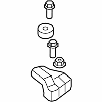 OEM Hyundai Sonata Engine Mounting Support Bracket - 21815-3K051