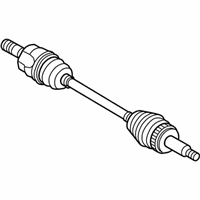 OEM 2011 Kia Sorento Shaft Assembly-Drive Rear - 496001U200
