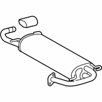 OEM 2013 Toyota Venza Muffler - 17430-0V012