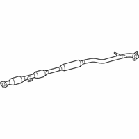 OEM Toyota Venza Intermed Pipe - 17420-0V010