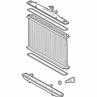 OEM 2015 Lexus RX450h Radiator Assembly, No.2 - 16041-31840