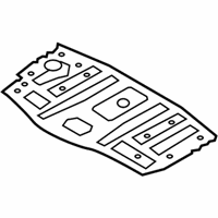 OEM Infiniti Floor-Rear, Rear - 74514-CD034