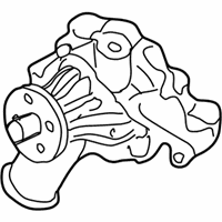 OEM Chevrolet C3500 Water Pump - 19168609
