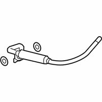 OEM Cadillac Water Return Tube - 12621876