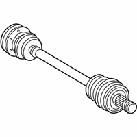 OEM 2008 Chrysler Crossfire Axle-Axle Half - 5140893AB