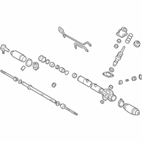 OEM 2001 Toyota Camry Power Steering Gear Assembly(For Rack & Pinion) - 44250-06090