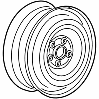 OEM 2017 Buick Encore Spare Wheel - 9598201
