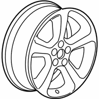 OEM 2016 Chevrolet Trax Wheel, Alloy - 94781733