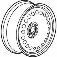 OEM Chevrolet Trax Wheel, Steel - 42621334