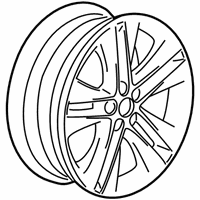 OEM 2019 Chevrolet Trax Wheel, Alloy - 42671505
